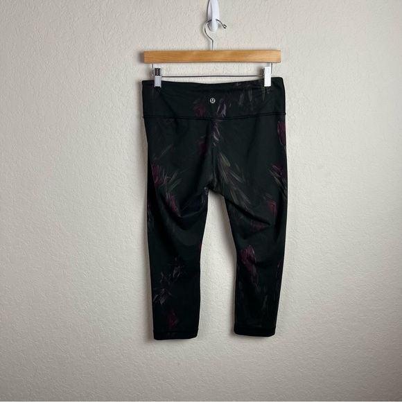 Lululemon Wunder Under Crop Leggings Midnight Iris - Picture 10 of 11